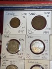 1949 - 1984 Jordan 5  10  20  25  50   100 Fils Vf - Bu Condition 16 Coin Lot