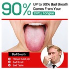 Ronavo Tongue Scraper For Adults  4-piece Stainless Steel Tongue Cleaner  Tongue