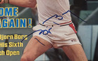 1981 Bjorn Borg Signed Si Magazine-11 X Grand Slam Tennis Champion-jsa