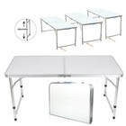 Outdoor 3 4 6 Ft Aluminum Camping Folding Table Portable Office Camping Picnic