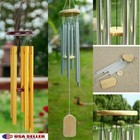 Wind Chimes Large Deep Tone Chapel Bells 6 Tubes Outdoor Garden Home Decor Gift