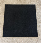 Peel   Stick Carpet Tiles 16  X 16  Tiles  pack Of 10  - Black onyx