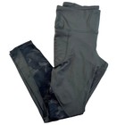 Under Armour Leggings Women s L Olive Compression Camo Coldgear Pockets Nwot