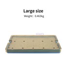 Silicone Sterilization Tray Disinfection Case Surgical Autoclavable Box Large Us