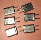 6 Vintage Realistic Radio Shack  Police Scanner Crystals 155 745 155 730  8 More