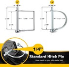 8-pack Trailer Hitch Pins 1 4  X 2-3 4  Safety Coupler Zinc-plated Lock Pins For