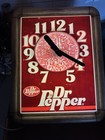 1984 Working Dr Pepper Kaleidoscope Clock Kaleidoscope In Center By Hands