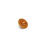 Anheuser Busch A   Eagle Lapel Pin 10k Yellow Gold Red Enamel Vintage