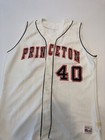 Game Worn Used Princeton Tigers Speedline Baseball Jersey Size 46  40