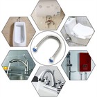 Shower Hose 0 1m - 2m Stainless Steel 304 Flexible Shower Bathroom Pipe 16 Bar