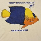 Vintage Reef Biosearch Quicksilver Shirt Mens Large Australia Fish Graphic Diver