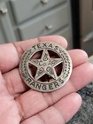 Pre 1900 Texas Rangers  925 Mexican Sterling Badge 1 60 