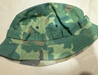 Orig Bonie Hat   Camo Hat   Tiger Stripe Boonie Hat Camoflauge 1963   Size 7 1 2