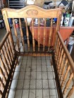 Crib  Bassett  Solid Wood  Vtg  For Re-purposing Or Original Use