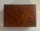 Small Vintage 19th Birdseye curly Maple Wood Box - 5  Long X 3 5  Wide X 2  Tall