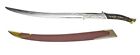 40  Elven Princess Etched Stainless Steel Fantasy Sword   Display Stand   Sheath