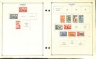 Sarawak Stamp Collection On 12 Scott International Pages  1871-1979