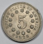 1867 Shield Nickel   Au   171184