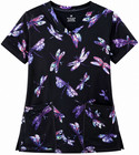 Black Dragonfly Scrub Top