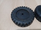 Vintage Tonka Ford Truck Set Of 2 Solid Rubber Tires For Parts