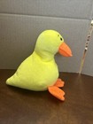 Quackers Wingless No Wings Ty Beanie Baby Authentic 1st Gen Tush Tag No Hang Tag