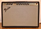 Vintage 1977 Silverface Fender Deluxe Reverb 20 Watt All Tube Guitar Amplifier