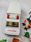 Playmobil Figures People Animals Ambulance Race Car Mix Lot