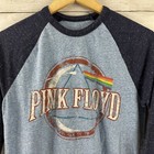Pink Floyd Dark Side Of The Moon Baseball Tshirt Raglan 3 4 Sleeve Size Small
