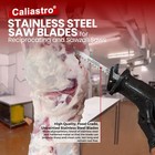 9-inch Stainless Steel Meat Bone Cutting Saw Blades For Reciprocating Saw 5-pack