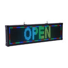 26 x8  Led Advertising Sign 7 Color Programmable Scrolling Message Display Board