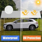 10  X 20  Portable Heavy Duty Canopy Garage Tent Car Carport Shelter Steel Frame