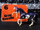 Breyer Mini Whinnies Gran Cavallo Metallic Blue Pinto75th Anniversary Advent
