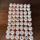 Huge Lot Of 54 Empty Medicine Bottles Clean  Crafts  Church  Art  Organizing