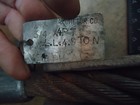 Lot 4 Batchelor Heavy Duty Wire Rope Choker gunnebo Swivel Hook crosby Shackle  