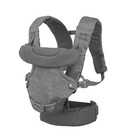 New Infantino Flip 4-in-1 Baby Carrier Black Ergonomic Infant  Toddler 8   32 Lbs