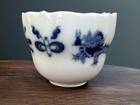 Antique Meissen Blue Dragon Teacup 1800s Porcelain Crossed Swords Baroque Handle