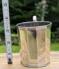 Antique Pure Coin Silver Handled Cup Palmer   Bachelders Engraved 1848 4 85 Oz 