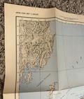 Ww2 Southern Japan Map Ams L302 Vintage Us Army Map Service 1945 Rare Original