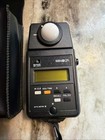 Minolta Auto Meter Iii Digital Light Exposure Meter W  Case Made In Japan
