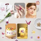 95pcs Natural Pressed Dried Flowers Resin And Butterflies  Dry Flowers For Resin