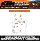 New Oem Ktm O-ring 7 2x2 2 250 350 450 500 690 1190 75041023020