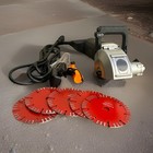 Handheld 5500w Wall Chaser Grooving Machine Concrete Channel Cutting Slotting
