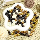 Wooden Hair Beads For Braids Multi Color Dreadlock Jewelry Beads Round