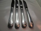 4 X Sheraton Hotel Vintage Silver Plate Knife Set Cutlery Lot