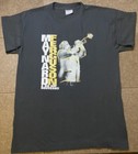 Maynard Ferguson 2001 Big Bop Nouveau Tour T-shirt Size L Black Gold Vtg
