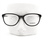 Burberry Eyeglasses Glasses B 2172 3001 Shiny Black Classic Plaid 52mm With Case