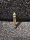 Vintage antique Brass Sewing Needle Container 1930s Collectible Beatiful Patina