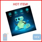 Rechargeable Rc Robot Toy For Kids Boys  Remote Control With Music And Led Eyes 