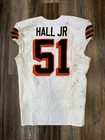Game Used Worn Unwashed Michael Hall Jr Cleveland Browns Jersey Ohio State