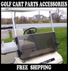 Club Car Ds Tinted Windshield  82- 00 5  new In Box  Golf Cart Folding Acrylic 